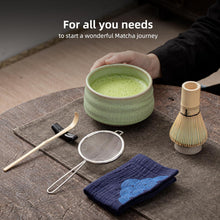 Japanisches Matcha Teezeremonie-Set aus Bambus und