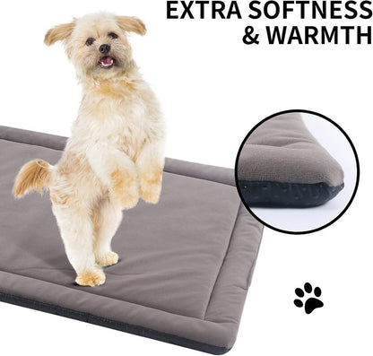 Hundematte Hundekissen Weiches Rutschfestes Hundebett Waschbar Plüsch 102x69cm