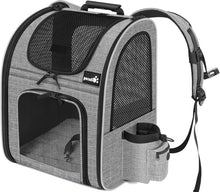 Pecute Haustier Rucksack mit Netzfenster und Faltbarer Katzentasche