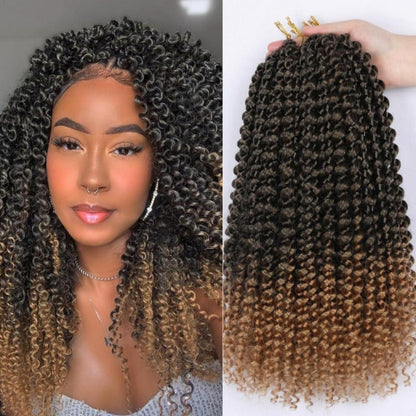 7er Pack Passion Twist Häkelhaar 12 Zoll Wasserwellen