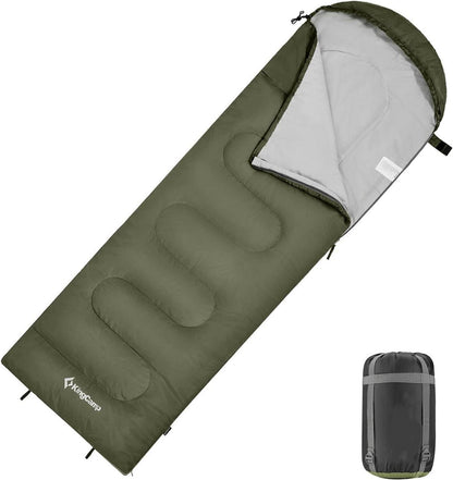 Leichter Deckenschlafsack 3-4 Jahreszeiten Outdoor Camping 220x75cm
