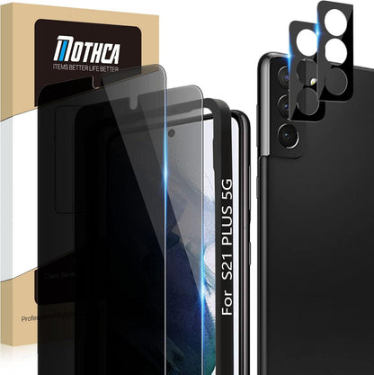 Sichtschutzfolie Samsung Galaxy S21+ Plus HD Kameraschutz 7H Härte