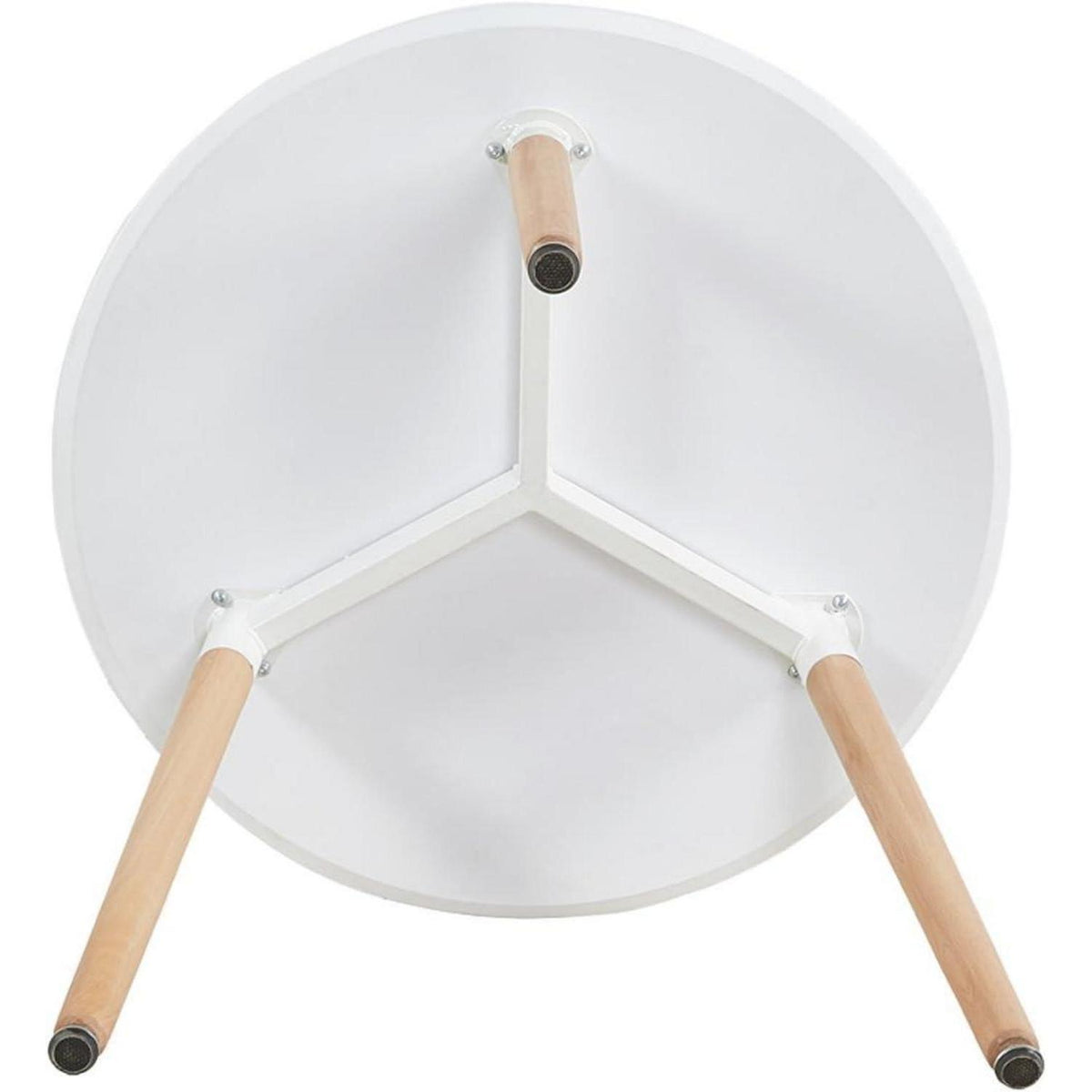 Essgruppe mit Tisch und 2 Grau Stühlen – Skandinavisches Design