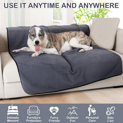 Wasserdichte Hundedecke 152x127cm für Haustier, Weiche