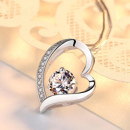 Infinity Rose Gelbe Rose mit Kette und 925er Sterling Silber