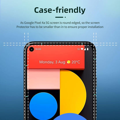 Panzer Schutz Glas Google Pixel 4a 5G Kratzfrei 9H Ultra-klar