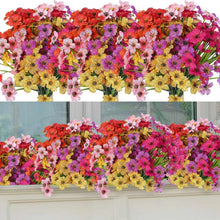 Künstliche UV-beständige Blumen für Draußen, 12 Stück