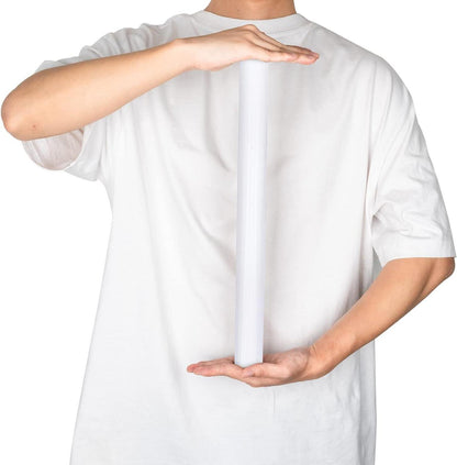 Weißes Metallic-Geschenkpapier 43cm x 10m - Perfekt für