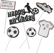 Basketball Fußball Cake Topper Set Kindergeburtstag Partydekoration