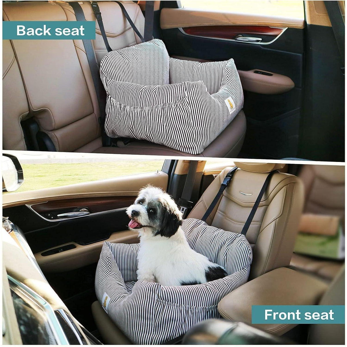 Hunde-Autositz für kleine Hunde – Abnehmbar & Waschbar