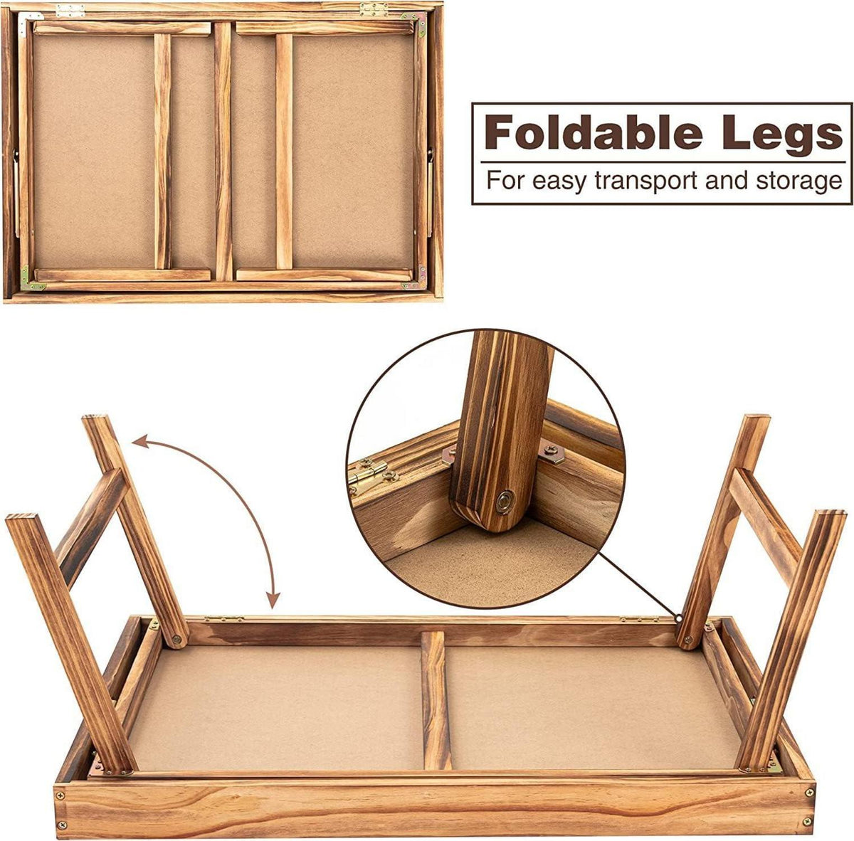 Holzpuzzle Tisch Brett tragbarer Klapp-Kipptisch Sortierer 1000 Teile