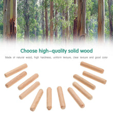 Holzdübel Set 1000 Stück 6x30mm Buche Riffeldübel für Möbel und DIY