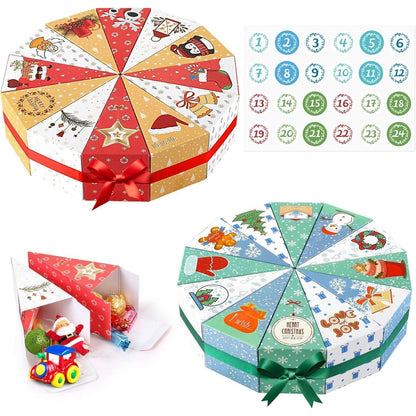 Kesote Adventskalender 24 Boxen 2 x 12 Tage Weihnachten