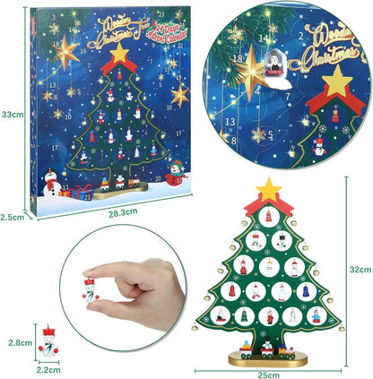 Kesote Adventskalender Kinder Weihnachtsschmuck Mini
