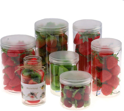 30PCS Künstliche Erdbeeren Rot Lebensechte Kunststoff Deko