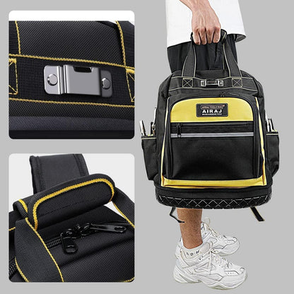Werkzeugrucksack 43cm mit Gummiboden, robust 1680D
