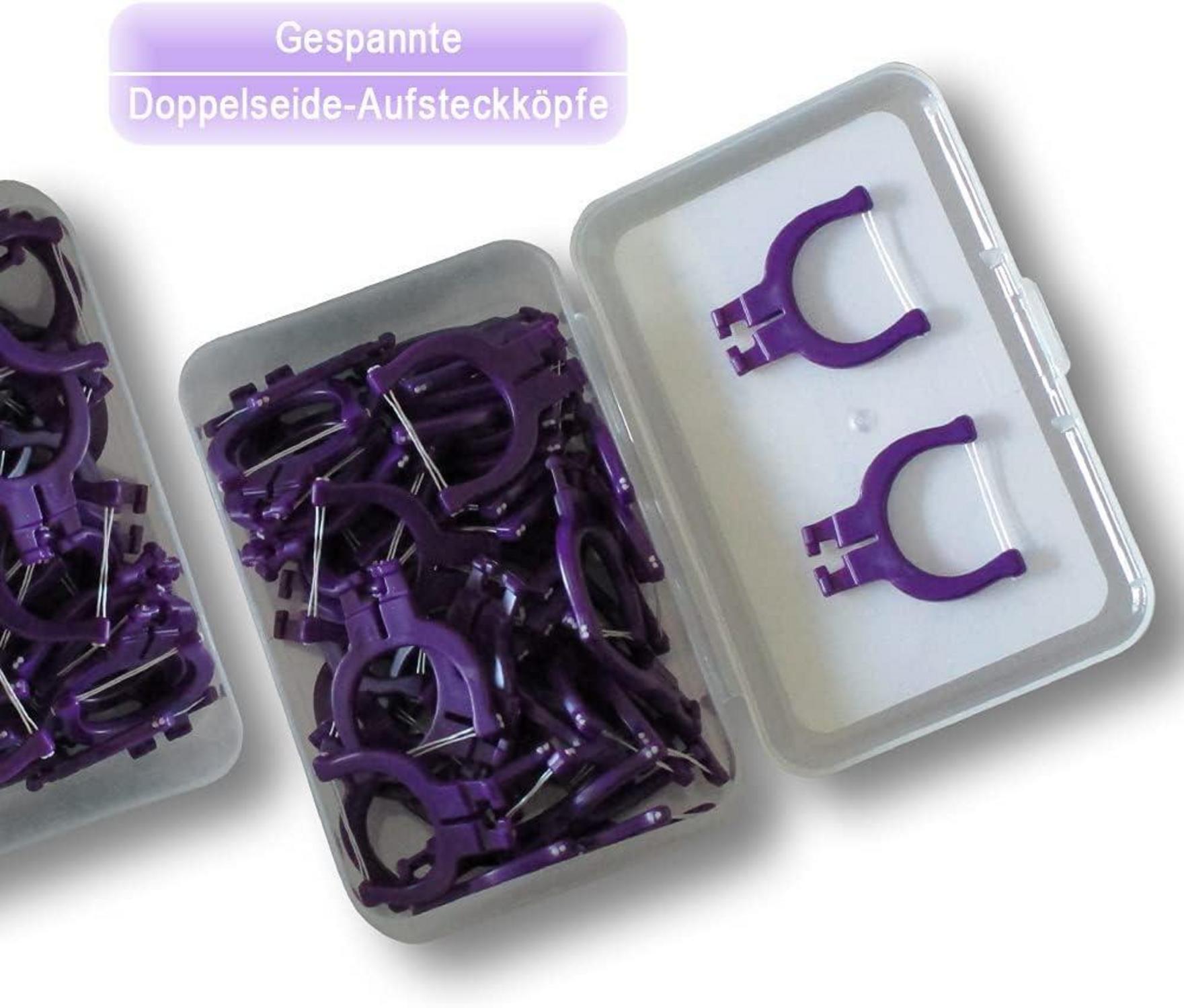Zahnseidenhalter Halter Set mit 200 Doppelseide-Aufsteckköpfen