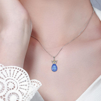 Engelsflügel Halskette 925 Sterlingsilber Schmuck Damen