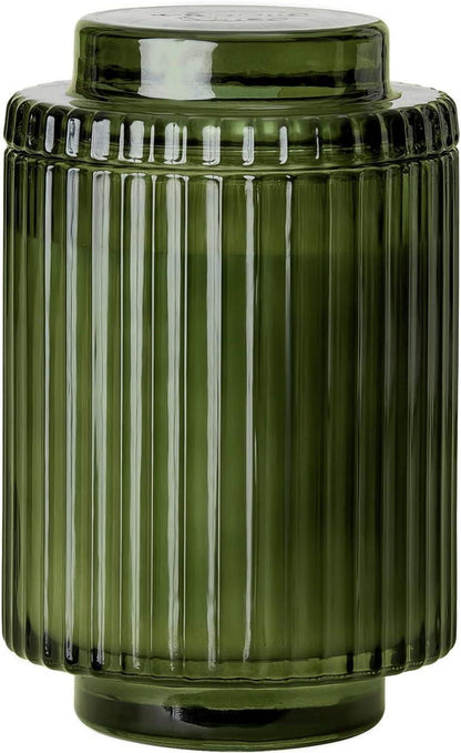 Tanne Duftkerze natürliches Wachs 80 Std Brenndauer Glasbehälter 350g