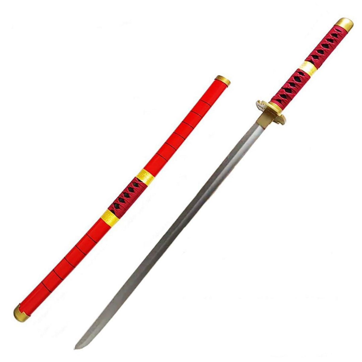Halloween Cosplay Roronoa Zoro Sword One Piece Katana Ninja Samurai