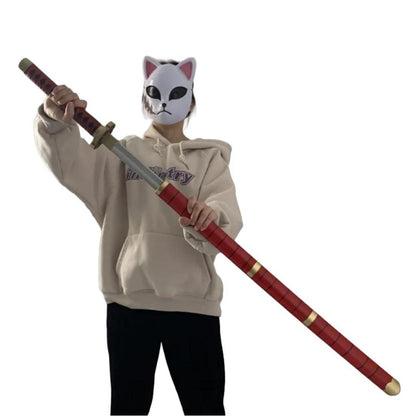 Halloween Cosplay Roronoa Zoro Sword One Piece Katana Ninja Samurai