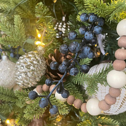 Künstliche Burgunderrote Beeren – 20er Set für Deko