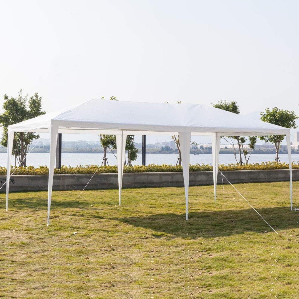 3x6m Faltpavillon – Wasserdichtes Partyzelt mit 6 UV-Wänden