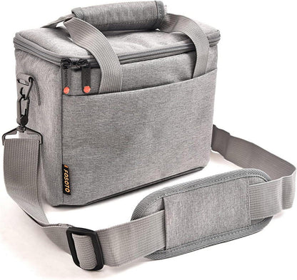 FOSOTO DSLR-Kameratasche für Spiegelreflexkameras und Zubehör mit