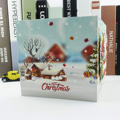 5D Diamant Weihnachtskarten – 8er Set DIY Grußkarten
