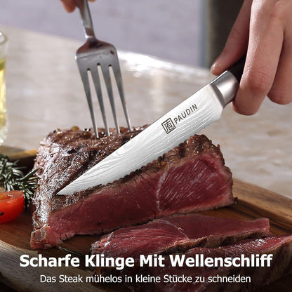 Günstiges Brotmesser 20 cm Profi Küchenmesser aus Edelstahl