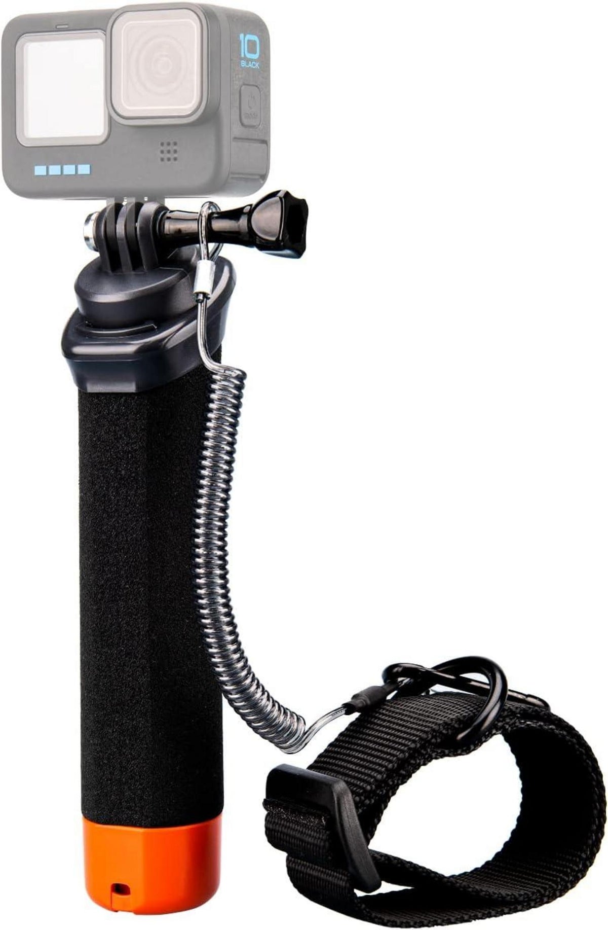 Schwimmender Handgriff für Go Pro, Wasserdichter Handler inkl. Zubehör