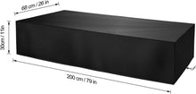 Gartenliege Abdeckung 200x68x30cm