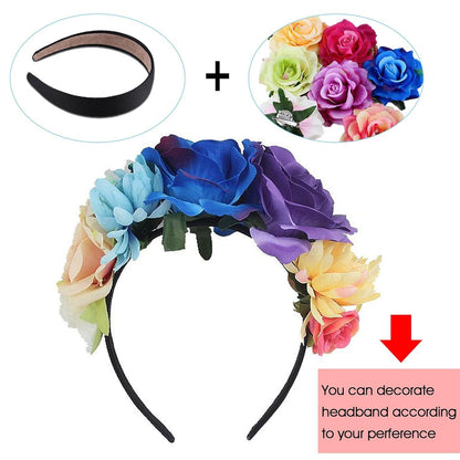 14er Pack Satin Stirnbänder für Frauen und Mädchen - Breit - 14 Farben