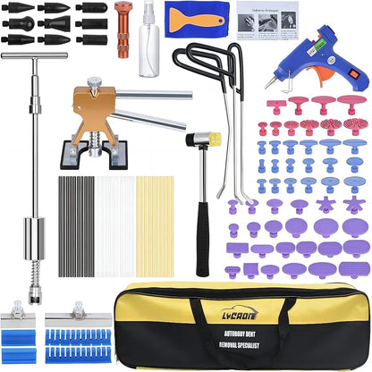 LYCAON Ausbeulwerkzeug Dent Puller Kit für lackierfreie