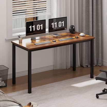 Schreibtisch 120x60x75 cm PC Workstation für Home Office
