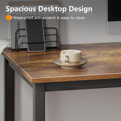 Schreibtisch 120x60x75 cm PC Workstation, Bürotisch, Esstisch