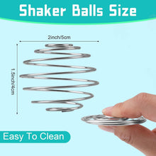 2 Stück Stainless Steel Blender Mixing Balls für