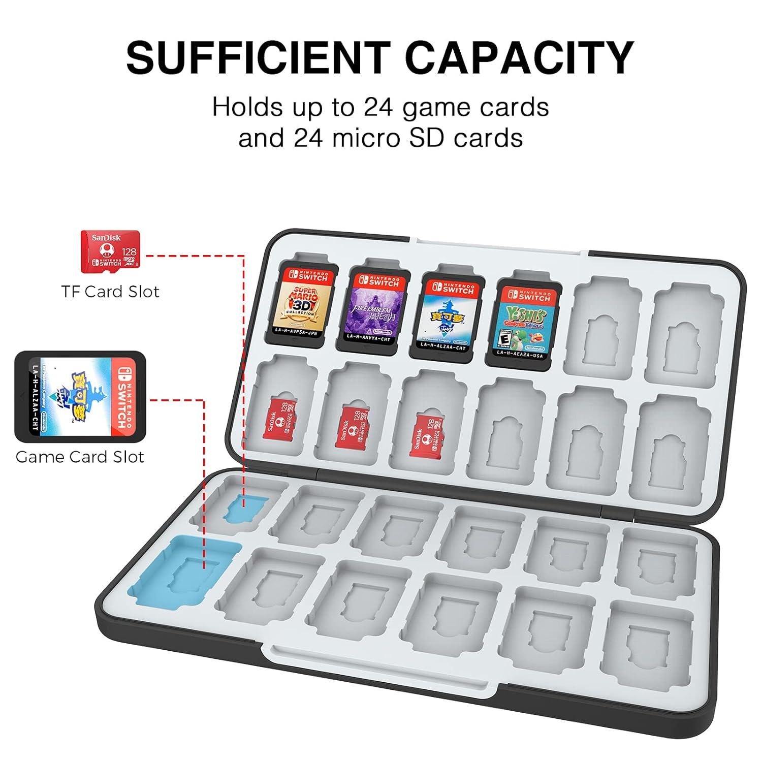 HEIYING Switch Game Card Aufbewahrungsbox - Tragbare