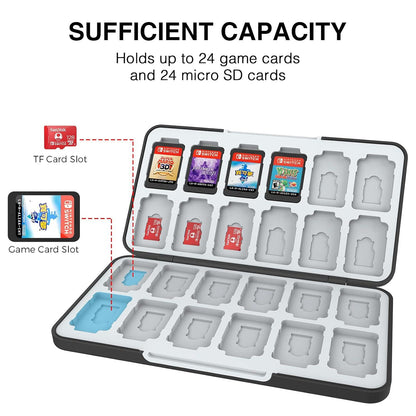 HEIYING Switch Game Card Aufbewahrungsbox - Tragbare