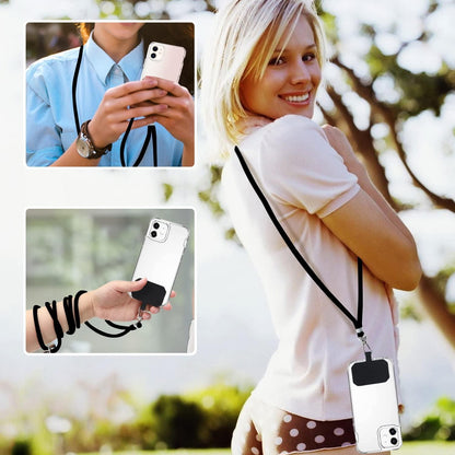 Handykette Universal zum Umhängen blau - Hochwertiges PPM Material - Verstellbar - Universal passend