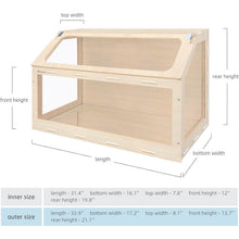 Niteangel Vista Hamsterkäfig MDF Aspen für syrische
