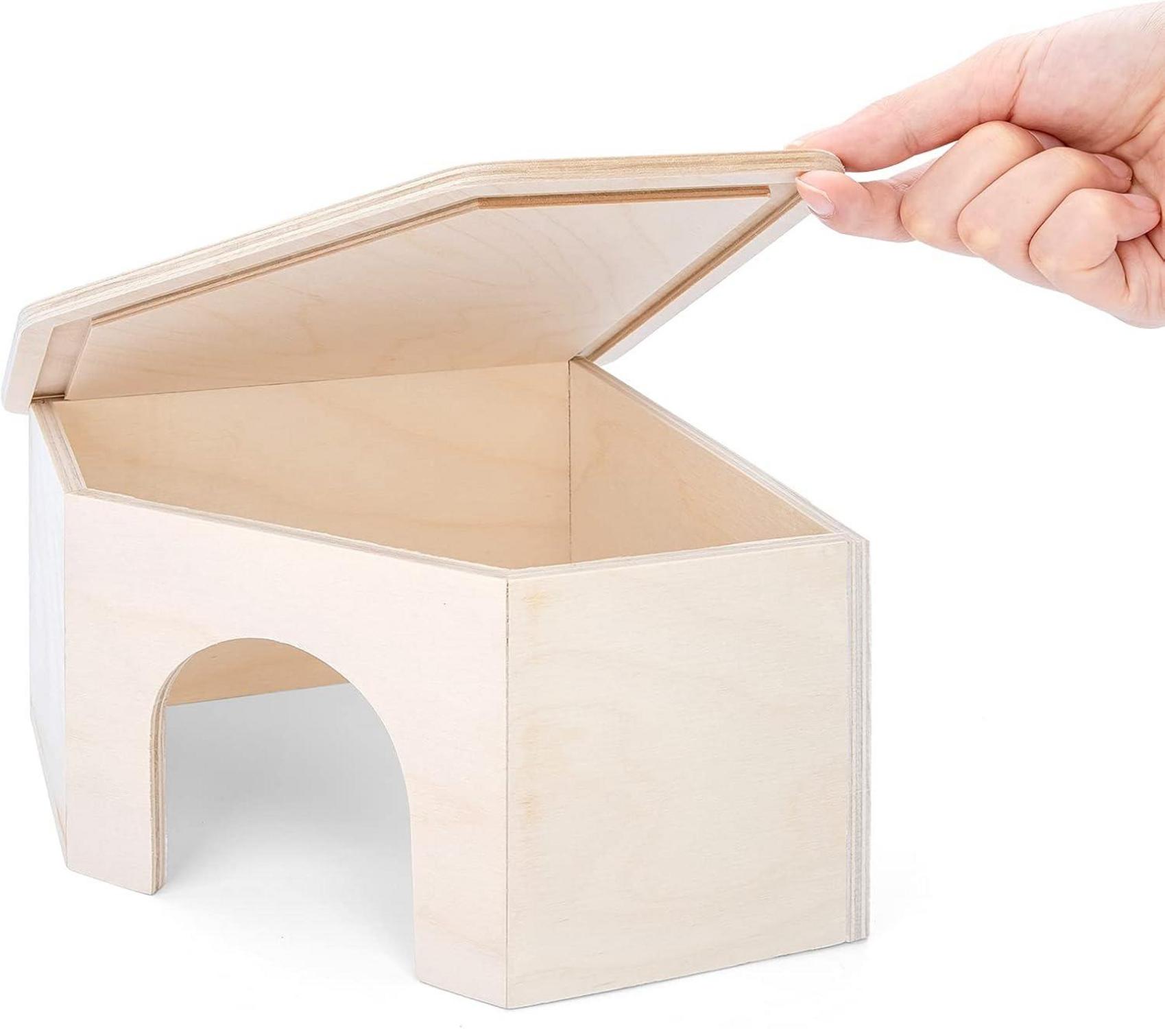 Hamsterversteck für kleine Haustiere, Waldhaus, Dekoration
