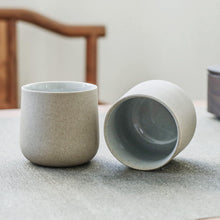 TEANAGOO Japanische Teetassen Keramik 205 ml Dunkelgrau H4