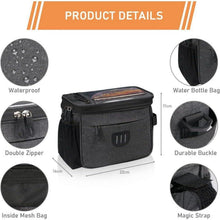 Fahrradkorb Tasche 6L Vorne Wasserdichter mit Touchscreen