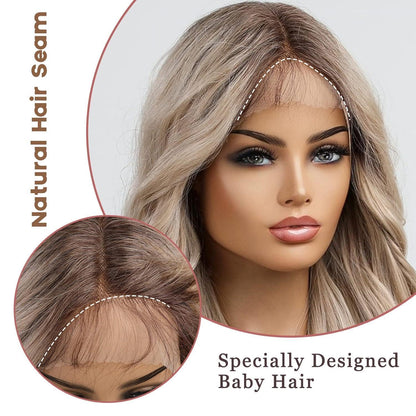 Lange Lace-Front Perücke – Natürlicher Look & Vielseitig