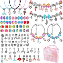 102-teiliges Caffox Charm Armband Bastelset für Mädchen DIY