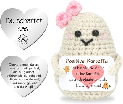 Kreative Pocket Hug Kartoffel Glücksbringer mit Herzform