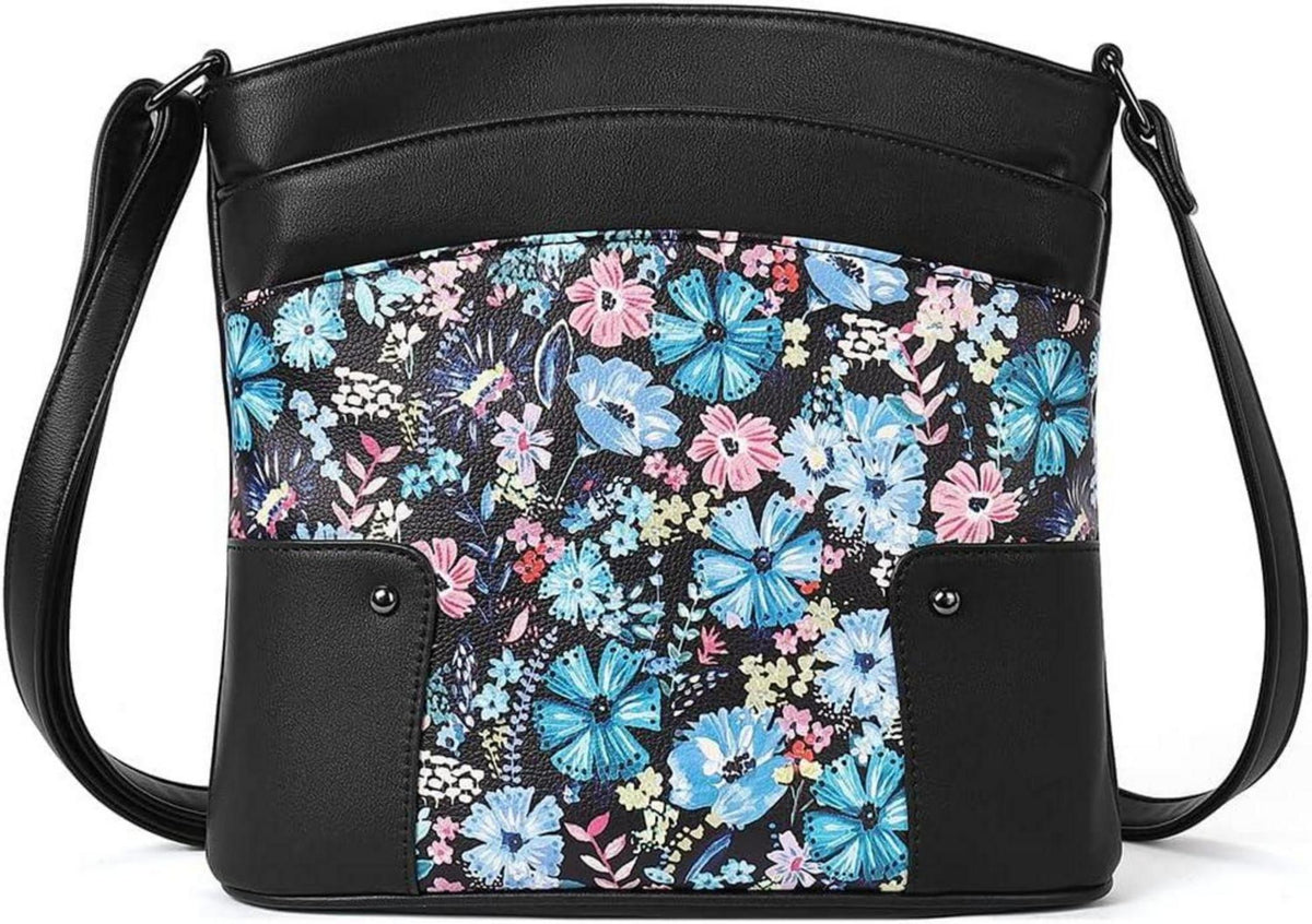 Umhängetasche Damen Klein Crossbody Clutch Handytasche Geldbörse