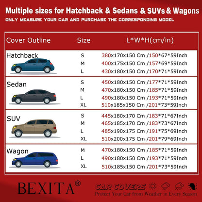 Vollgarage Autoabdeckung wasserdicht All Weather UV-Schutz