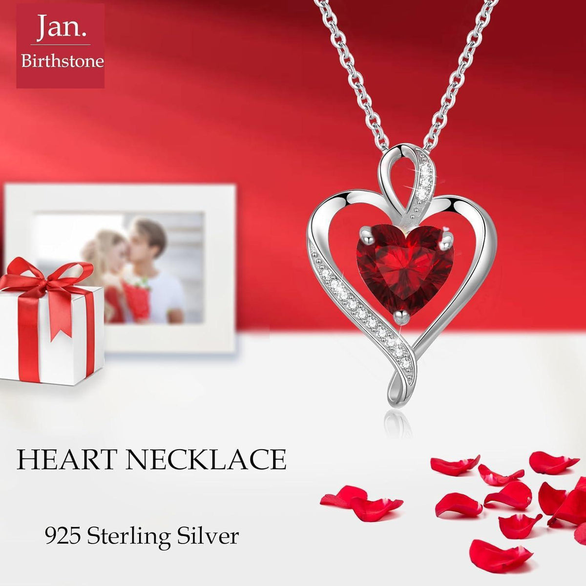 Silber Herz Halskette Damen 925 Sterling Silber Geschenk